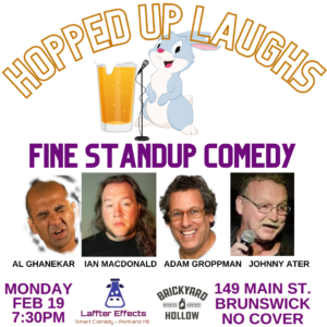 Standup comedy show Brunswick Maine